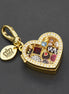 Fashionable Transparent Heart-Shaped Chocolate Box Keychain