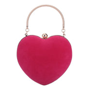 Heart-Shaped Chain Handbag, Shoulder Crossbody Bag