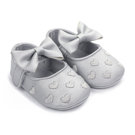 Newborn Soft Bottom Heart Shape Baby Girl Shoes