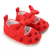 Heart-Shaped Baby Princess Shoes for Beginners