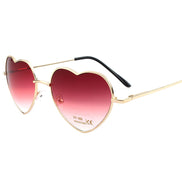 Heart-Shaped Pink Sunglasses