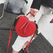 Heart-Shaped Shoulder and Crossbody Bag