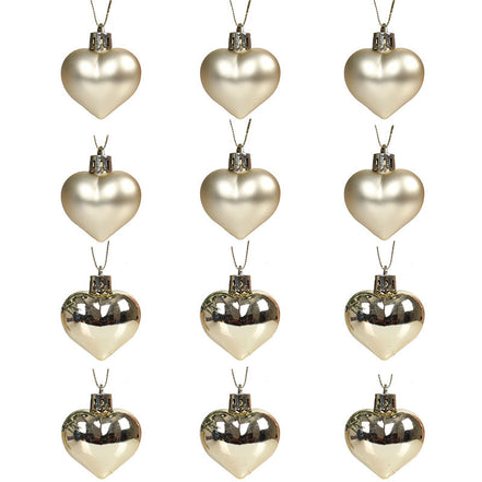 Heart-Shaped Christmas Tree Hanging Decoration Ornament