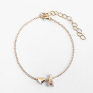 Fashionable Alloy Heart Letter Bracelet for Wholesale