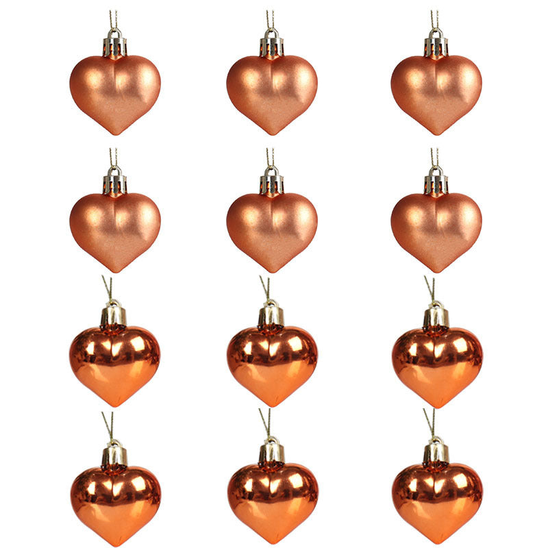 Heart-Shaped Christmas Tree Hanging Decoration Ornament