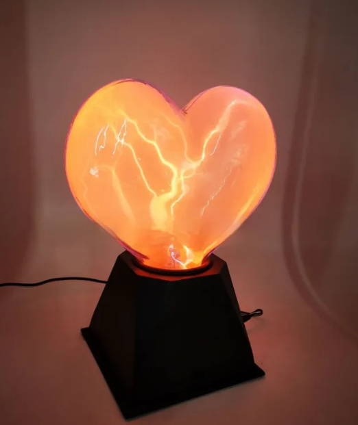 Electric Ion Magic Plasma Heart Glow Ball