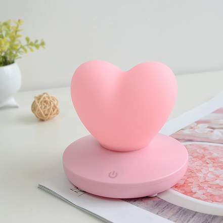 Romantic Heart-Shaped LED Night Light