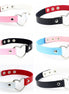 Harajuku Street Dance Heart-Shaped Choker Necklace