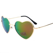 Heart-Shaped Pink Sunglasses