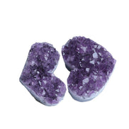 Wholesale Natural Amethyst Cluster Heart-Shaped Specimen
