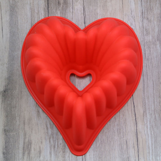 3D Heart Silicone Cake Mold