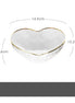 Heart-shaped Nordic Glass Bowl