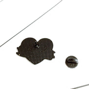 Sisters Unite Heart Brooch for Girls