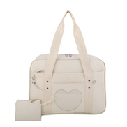 Cute Japanese Style Shoulder Bag with Heart Design