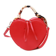 Heart-Shaped Shoulder and Crossbody Bag