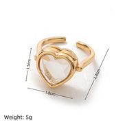 Stainless Steel Box Ring Accessories