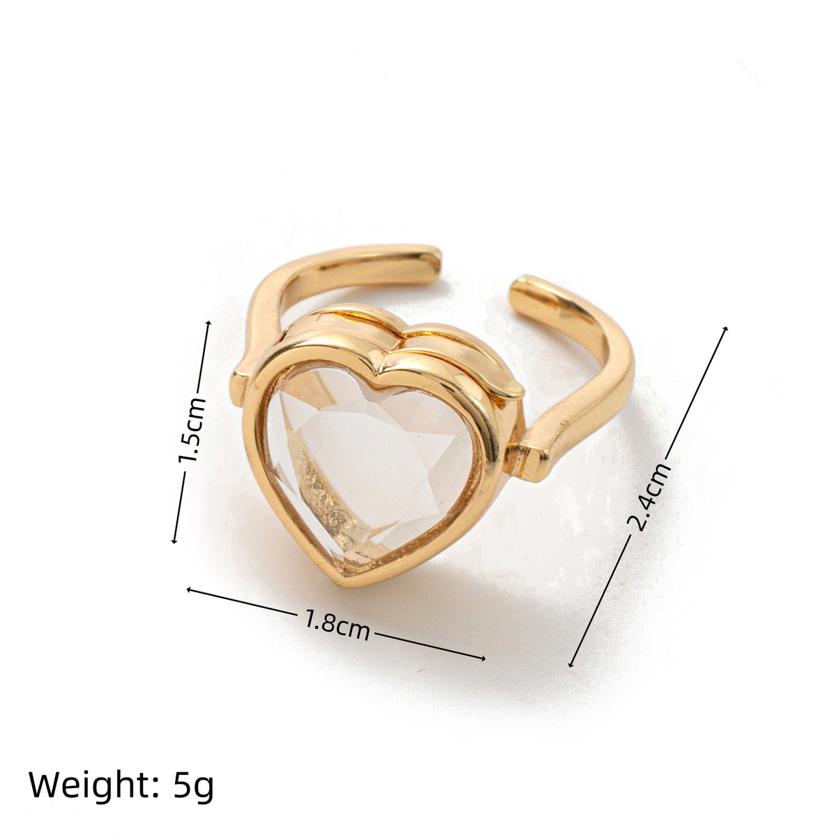 Stainless Steel Box Ring Accessories