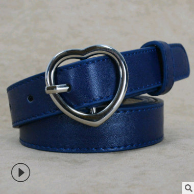 Vintage Heart Women's Belt - Simple Fashionable Design