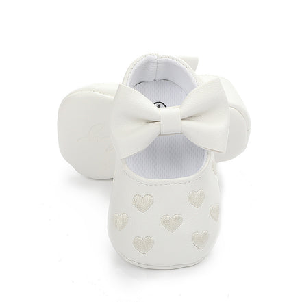 Newborn Soft Bottom Heart Shape Baby Girl Shoes