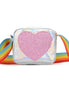 Heart-Shaped Laser Baby Shoulder Bag