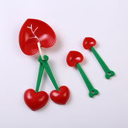 Heart-Shaped Measuring Spoons Set for Baking (5 Pieces)
