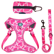 Adjustable Pet Chest Harness Leash Set