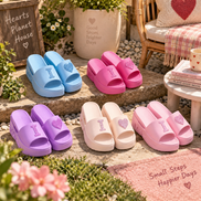 Cute Heart Slippers for Women