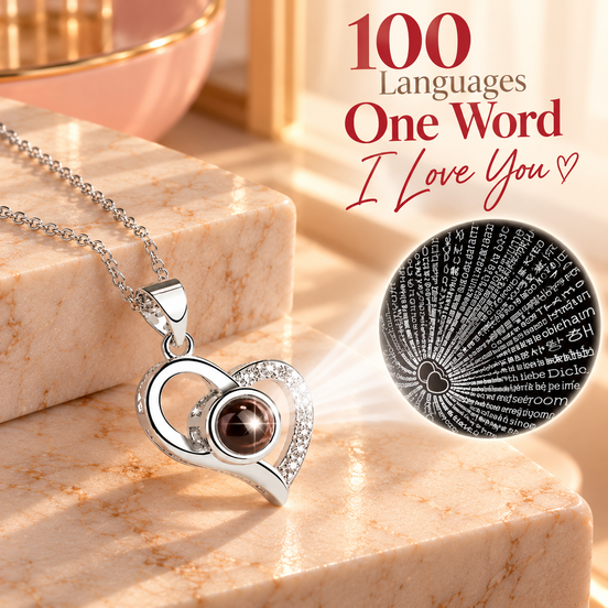Love in Every Language Necklace Gift Set