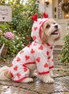 Heart Rain Dog Coat