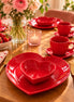 Heart-shaped bowls