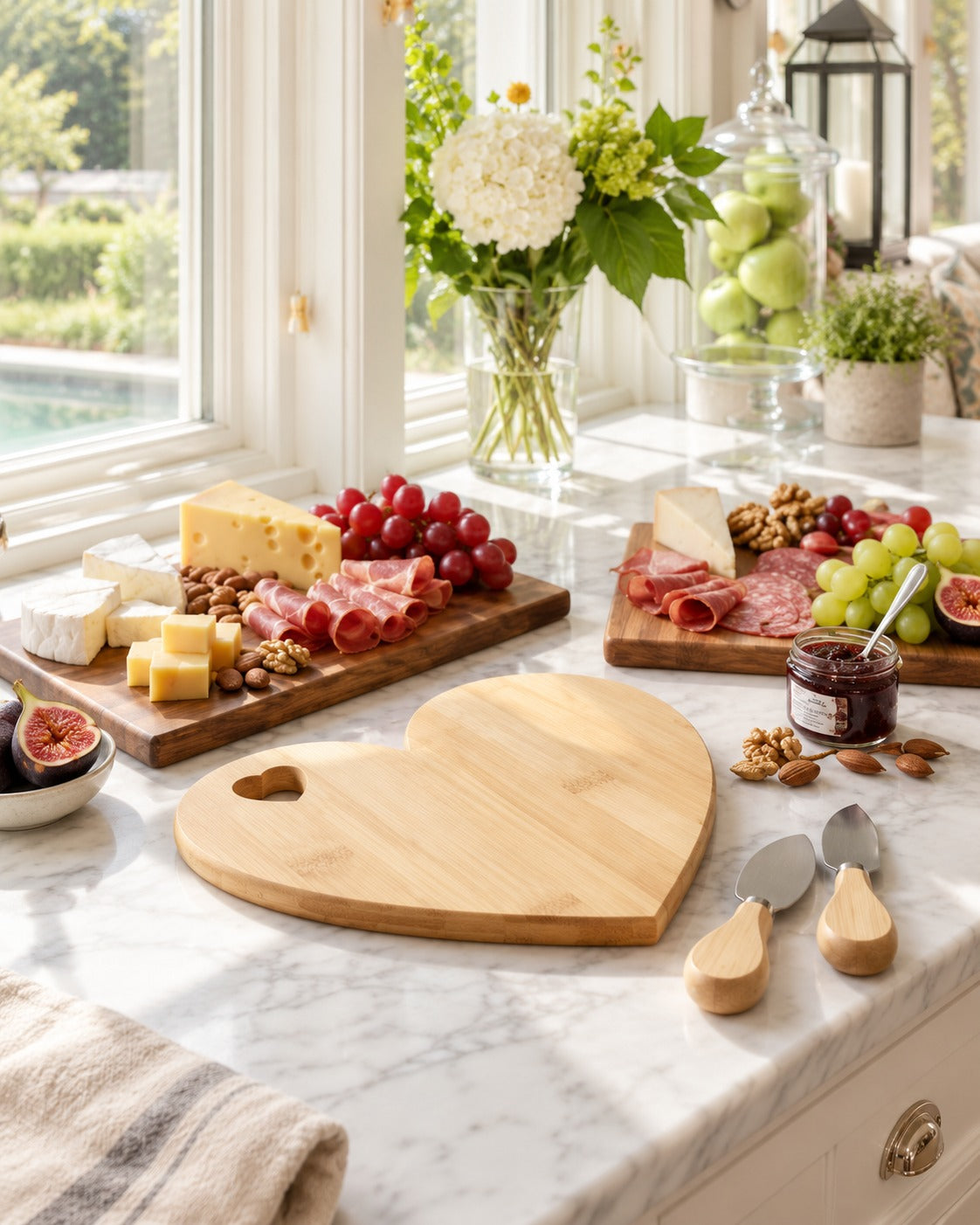 Wooden trays, Cheese boards