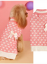 Fashion Personality Bow Love Heart Dog Sweater