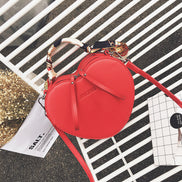 Heart-Shaped Shoulder and Crossbody Bag
