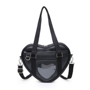 Women's Love Shape Shoulder Crossbody Fashion Bag