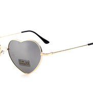 Heart-Shaped Pink Sunglasses