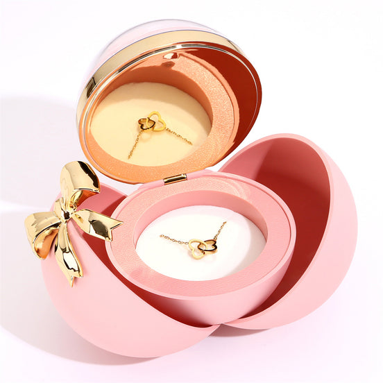 Magnetic Heart Shape Necklace with Gift Box