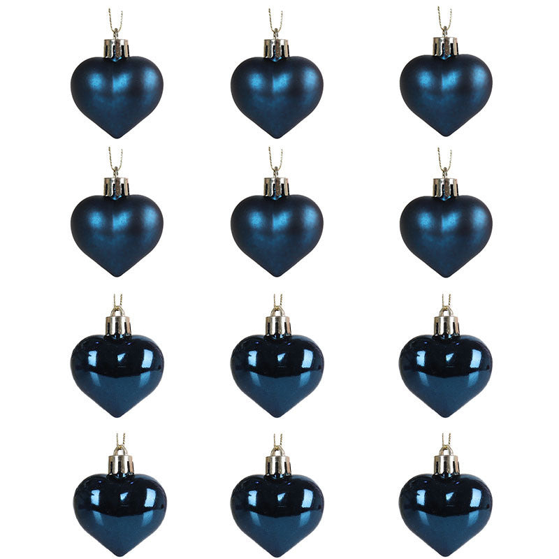 Heart-Shaped Christmas Tree Hanging Decoration Ornament