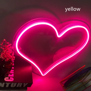 Heart-Shaped LED Neon Decorative Light