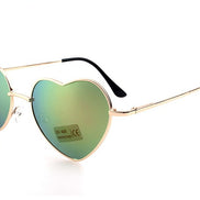 Heart-Shaped Pink Sunglasses