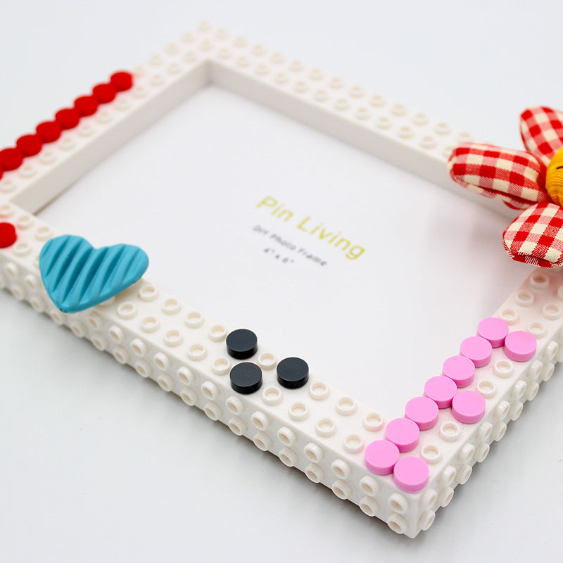 DIY Creative Romantic Love Heart Photo Frame Set
