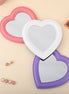 Heart-Shaped Wall-Mounted Tabletop Decorative Mirror