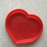 Large Heart-Shaped Silicone Baking Mold for Valentine's Day