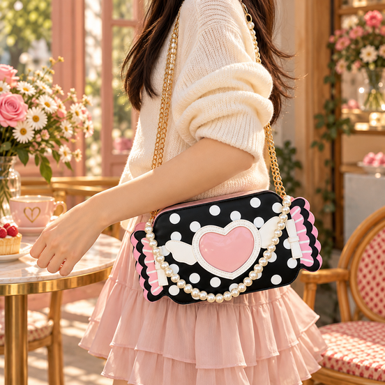 Sweet Like Candy Heart Bag