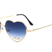 Heart-Shaped Pink Sunglasses