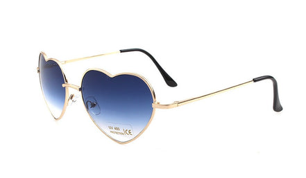 Heart-Shaped Pink Sunglasses