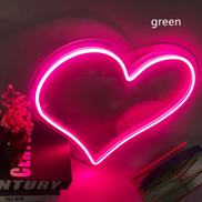 Heart-Shaped LED Neon Decorative Light