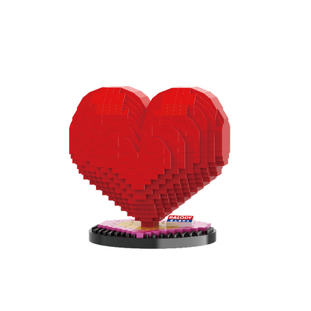 Heart-Shaped Building Blocks Creative Puzzle Toy