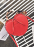 Heart-Shaped Shoulder and Crossbody Bag