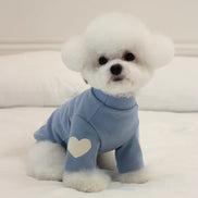 Heart Pattern Pet Hoodie