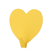 Pink Heart Sticky Hook - Stainless Steel Room Decor